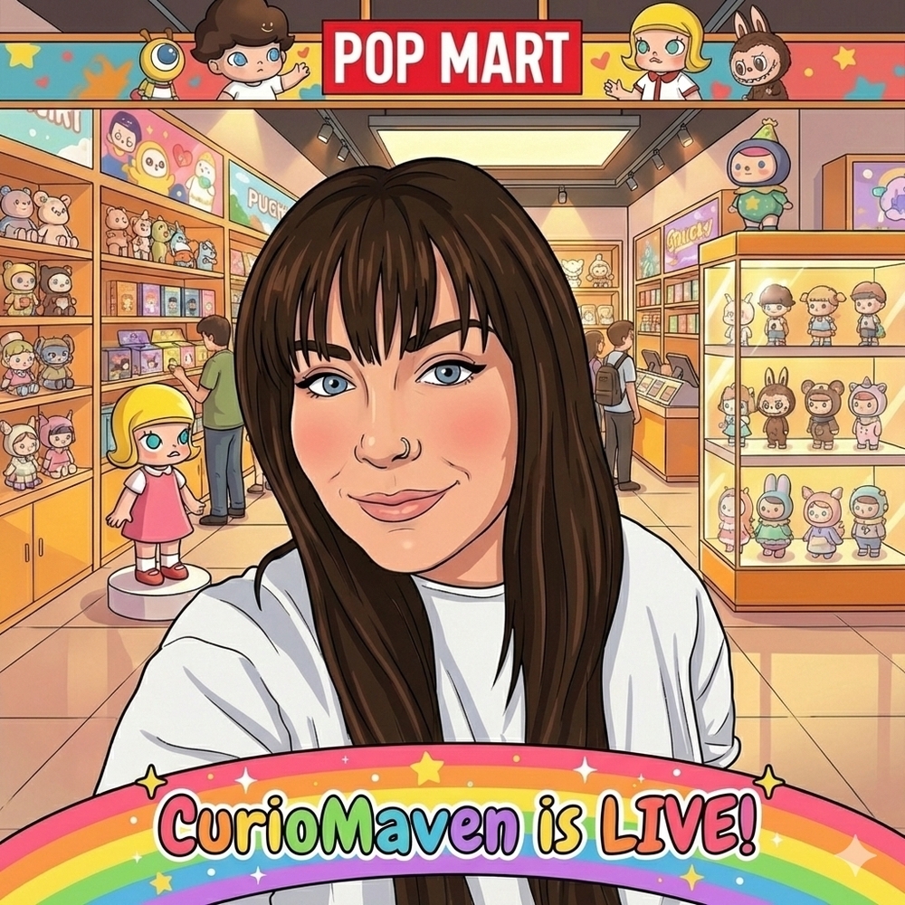 ✨ LIVE! ✨ CurioMaven Is Live with Designer Toys And Collectibles 🧸